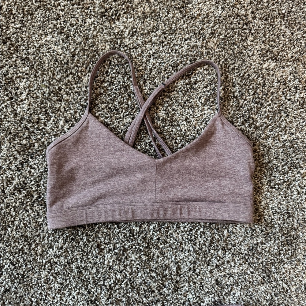 We Over Me purple workout set sports bra and leggings size xs - Picture 7 of 9